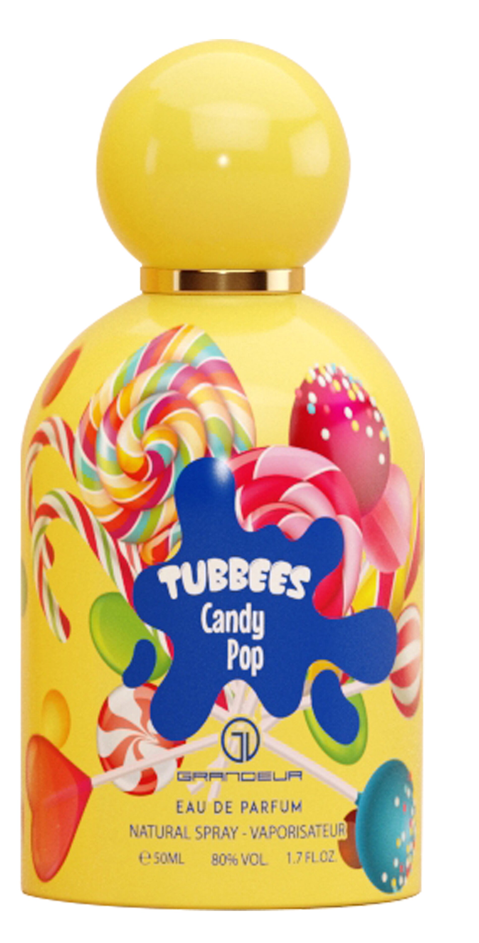 Tubbees Candy Pop by Grandeur Eau de Parfum Spray, 1.7 Fl Oz (50 ml)