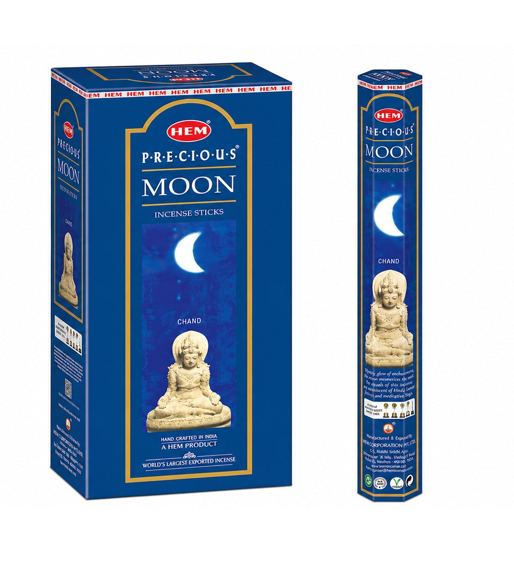 Incienso Hem the Moon, caja de 120 varillas
