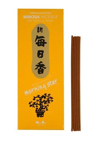 Incienso Morning Star Mimosa, 200 varillas