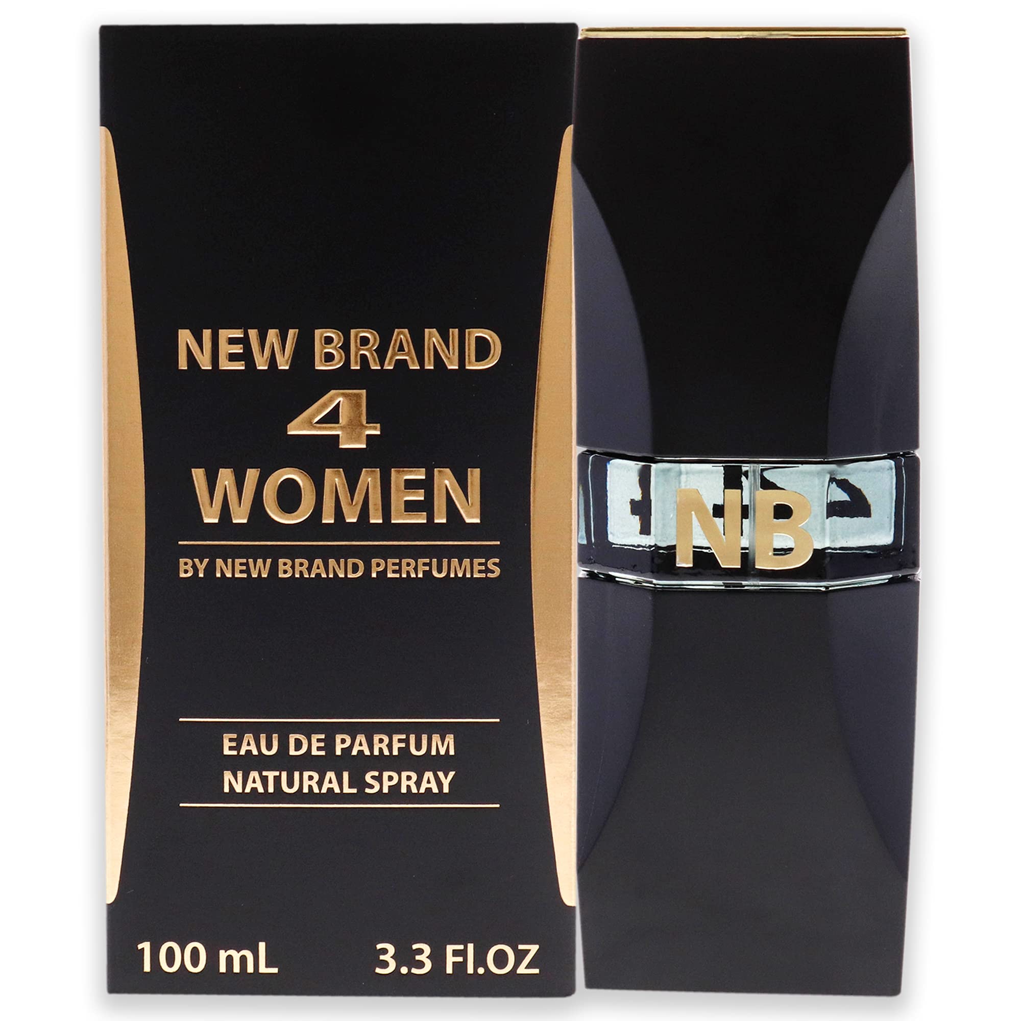 New Brand Prestige 4 Women Eau de Parfum Sweet Vanilla Musk Scent 3.3 oz Spray
