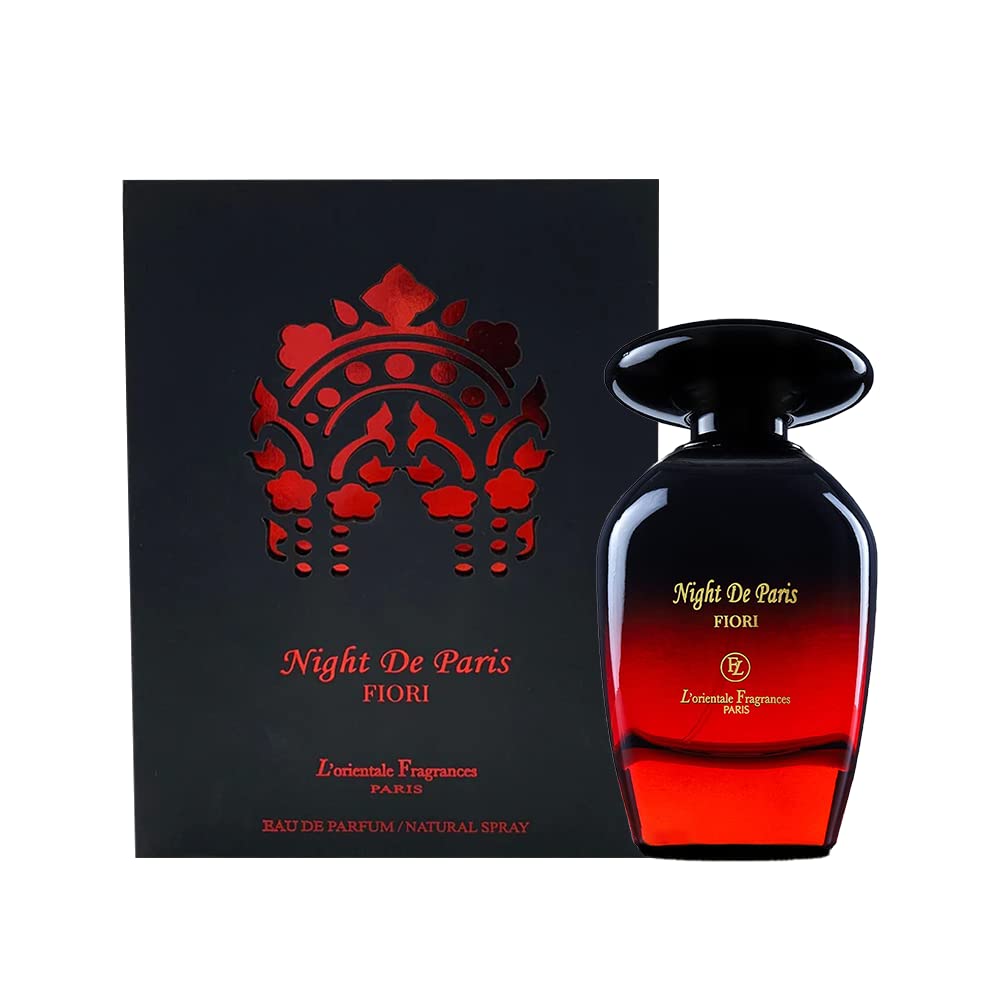 L'Orientale Night de Paris Fiori EDP Unisex Amber Floral Scent 3.3 oz Spray
