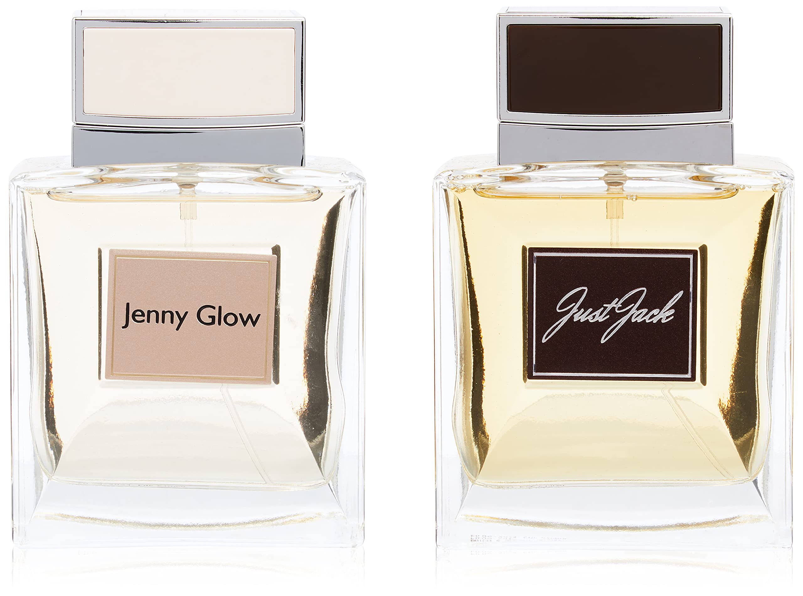 Just Jack and Jenny Glow EDP Unisex Oriental Floral Scent 2 x 3.4 oz Spray Set