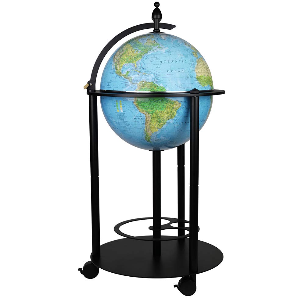 Replogle Illuminated Empire Bar Globe 16"
