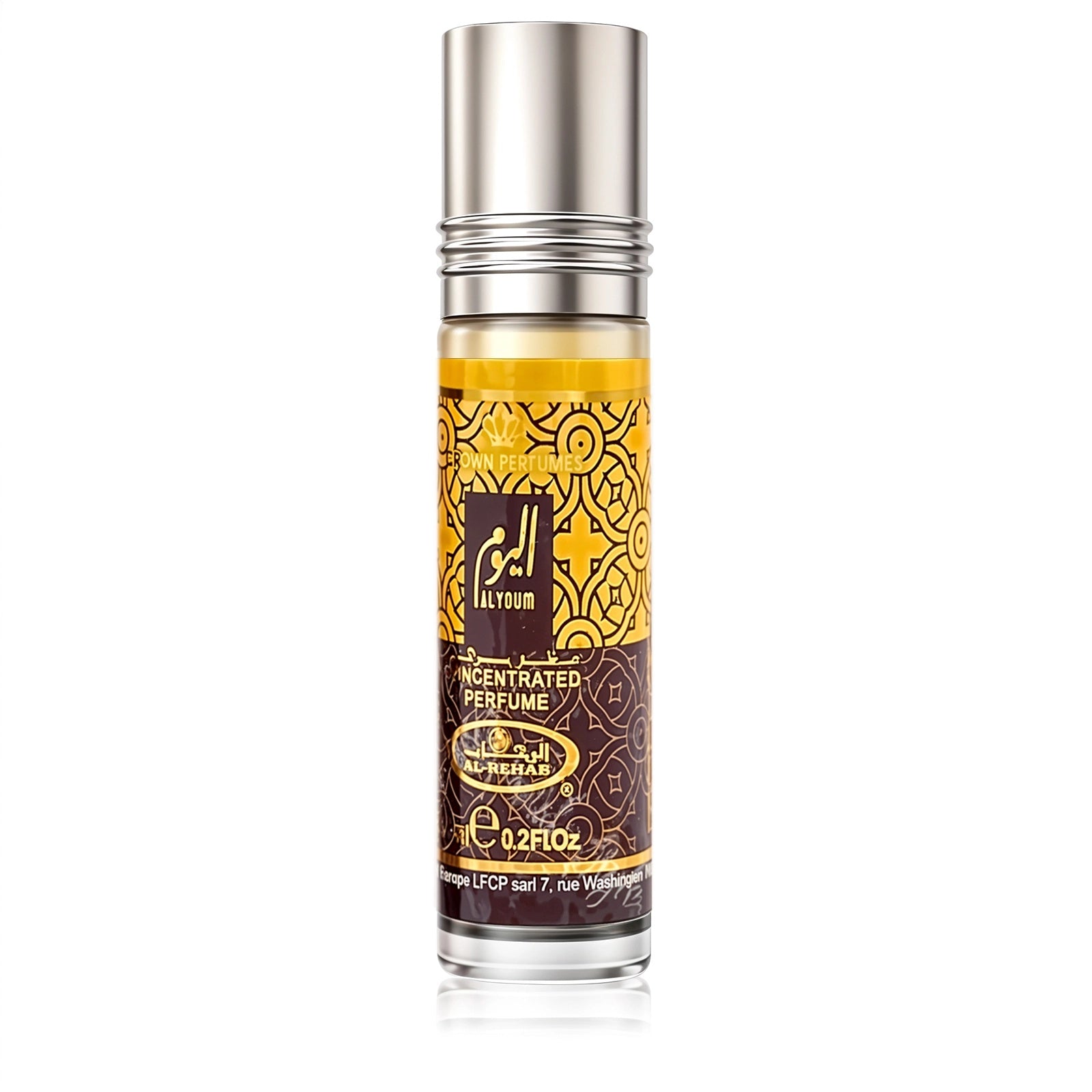 Al Rehab Alyoum Perfume Oil Roll On, 0.2 Fl Oz (6 ml)