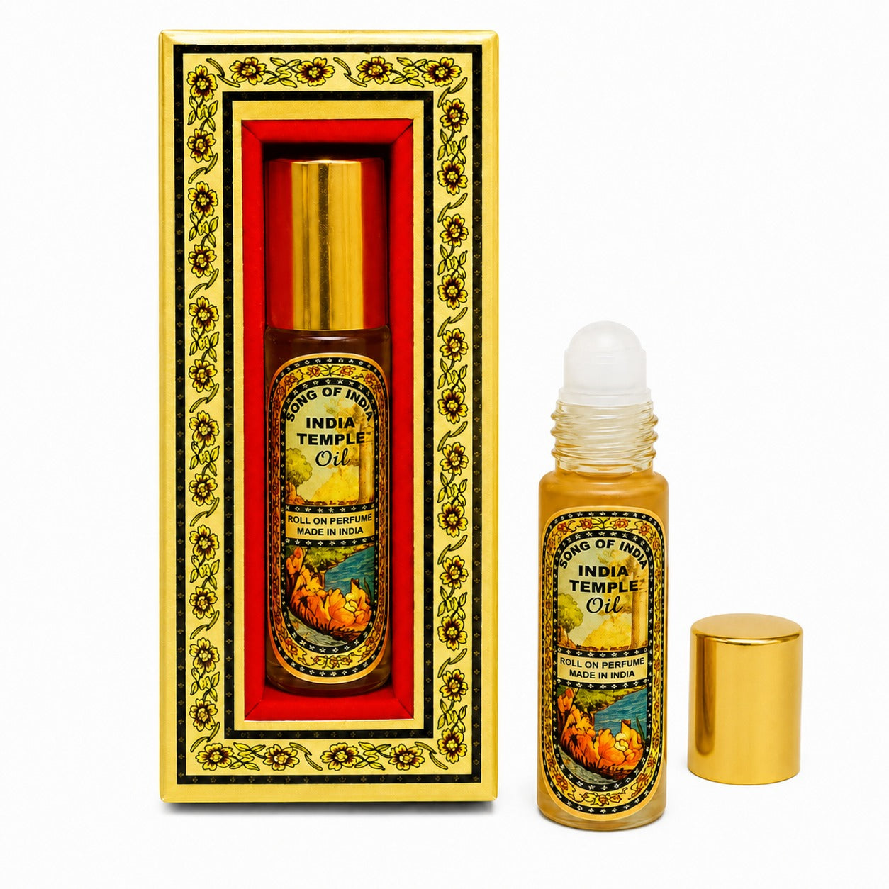 Aceite perfumado Temple of India - Song of India - Botella de 8 ml