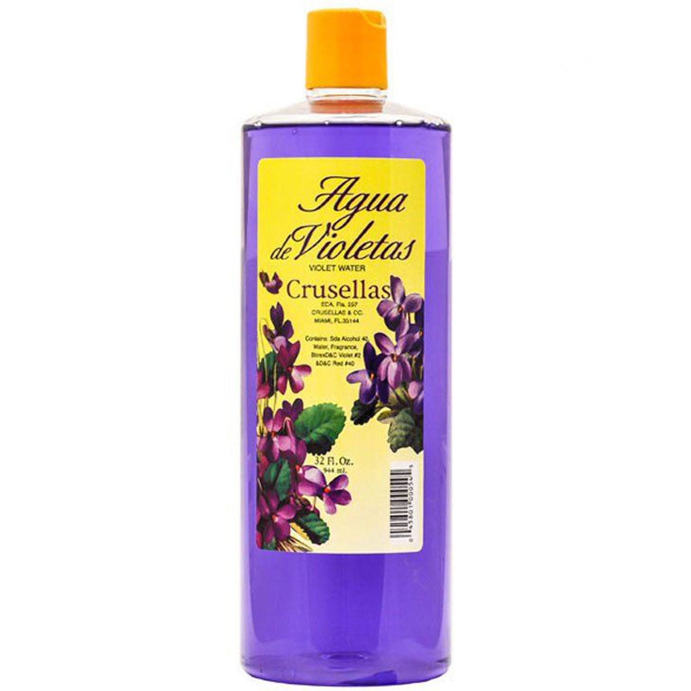 Crusellas Violet Water (Agua de Violetas) Splash Cologne 33 Fl Oz ...