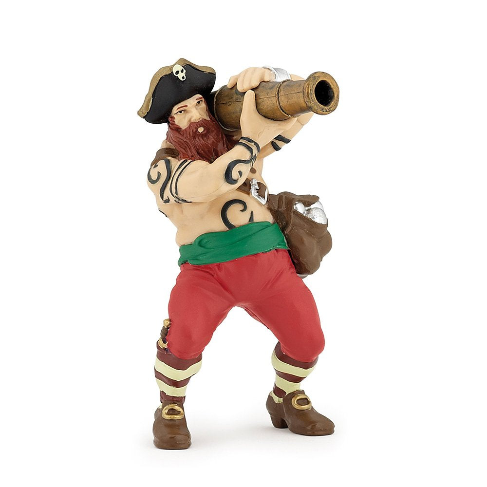Papo Cannon Pirate Figure, Multicolor