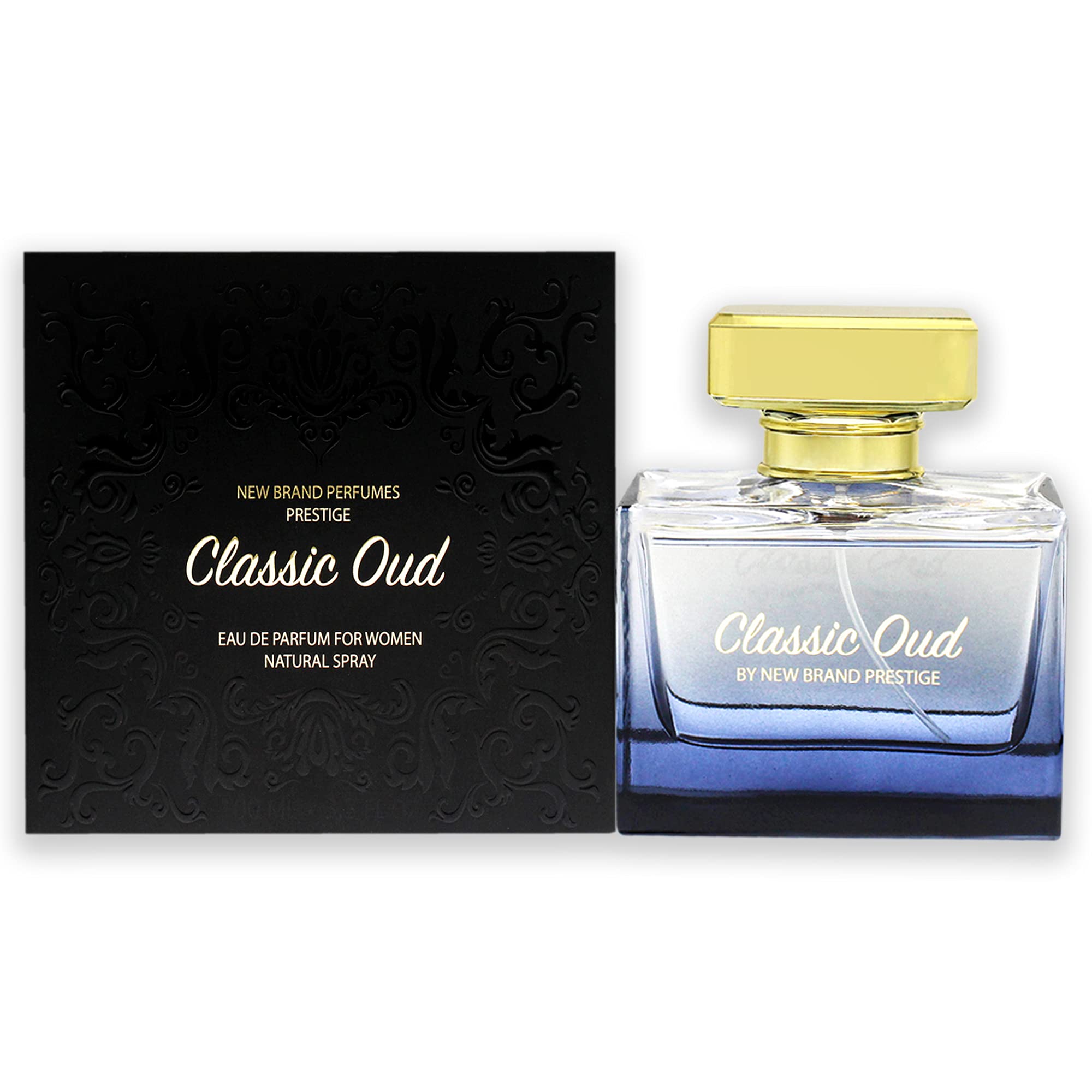 New Brand Prestige Classic Oud EDP Women Woody Amber Scent 3.3 oz Spray