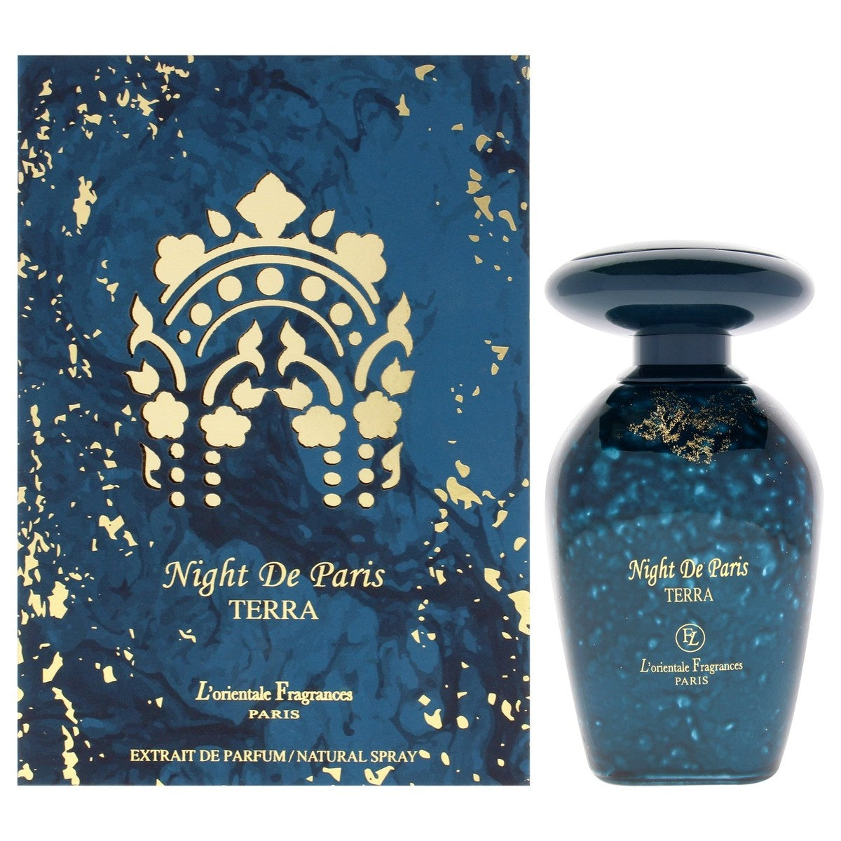 L'Orientale Night de Paris Terra Extrait de Parfum Unisex, 3.3 oz Spray