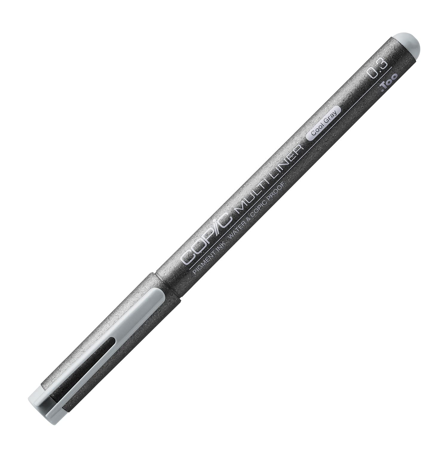 Copic Multiliner Pigment Ink Marker, Gray 0.3mm Tip (9505)