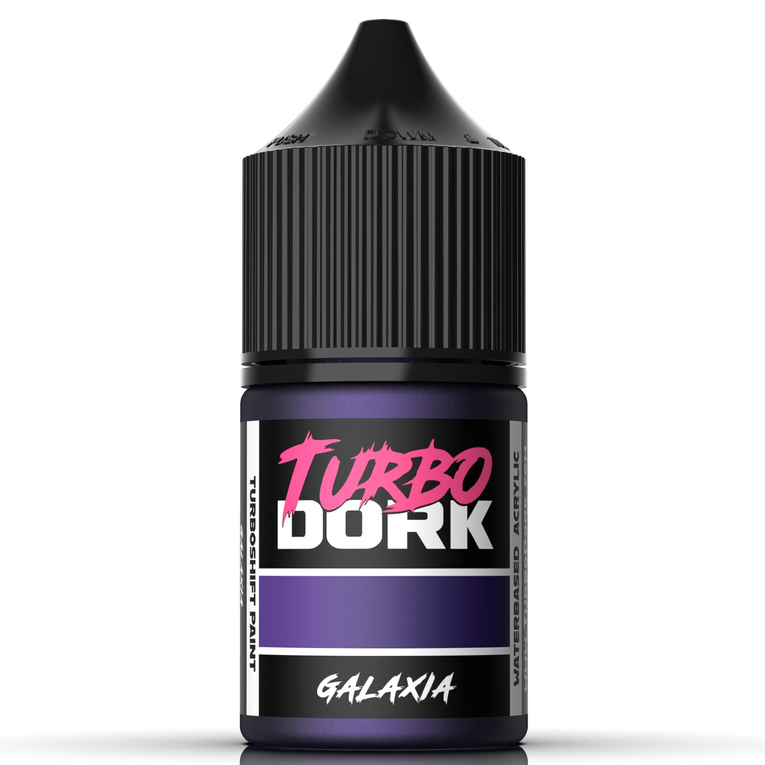 Turbo Dork Galaxia TurboShift Acrylic Paint 22ml Bottle - Water-based Non-Toxic Metallic Color Shifting Paint