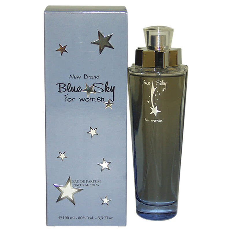 New Brand Blue Sky Perfume for Women  EDP Spray, 3.3 oz (100 ml), Fruity