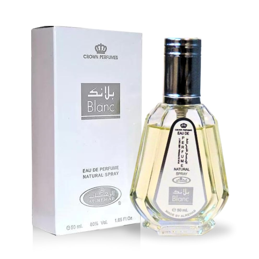 Al Rehab Blanc Eau de Parfum Spray 1.69 Fl Oz (50 ml)