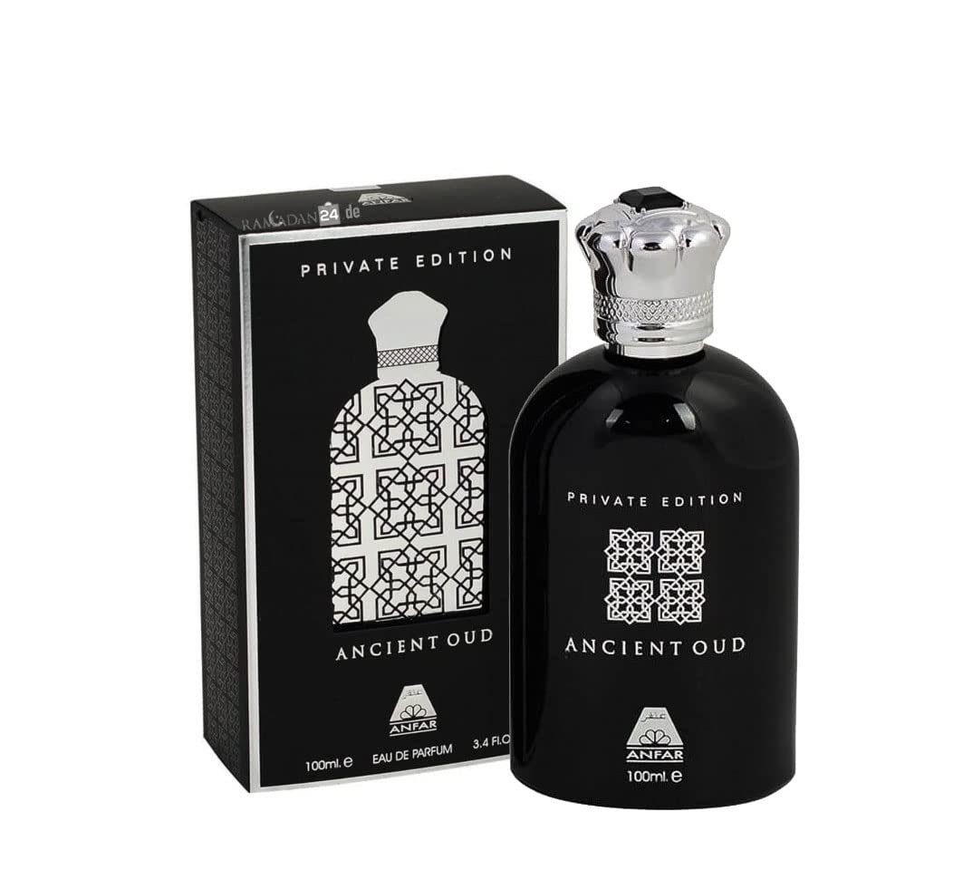 Anfar Ancient Oud Eau de Parfum Unisex Oud Spicy Scent 3.4 oz Spray