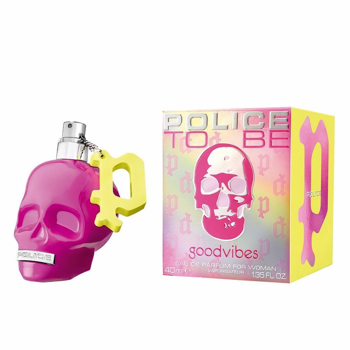 Police To Be Good Vibes Eau de Parfum Women Floriental Scent 2.5 oz Spray