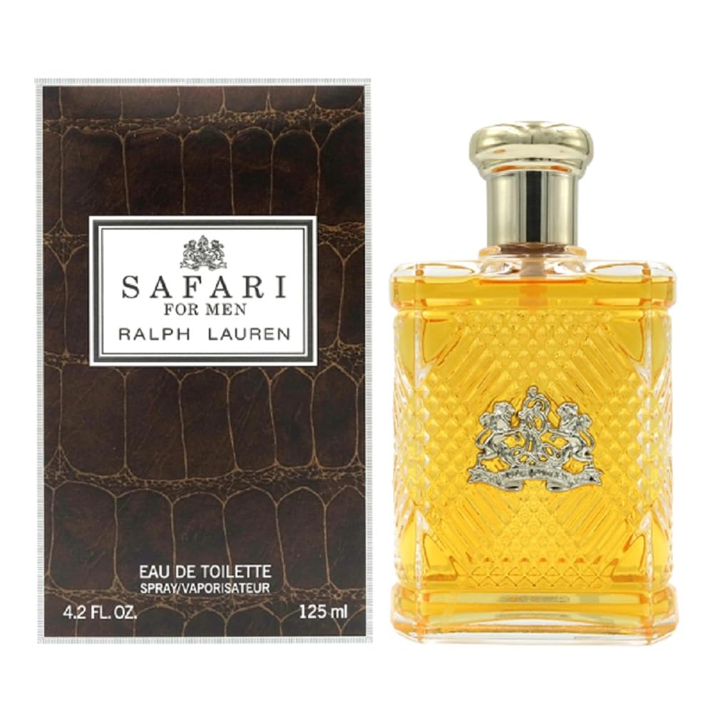 Ralph Lauren Safari Eau de Toilette Men Woody Aromatic Scent 4.2 oz Spray
