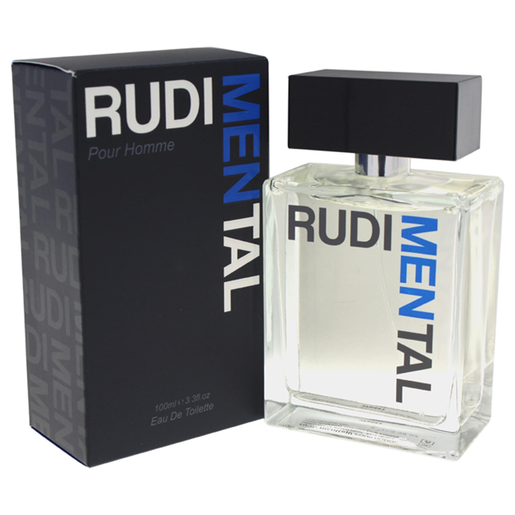 Rudimental Blue Eau de Toilette Men Aromatic Citrus Scent 3.3 oz Spray