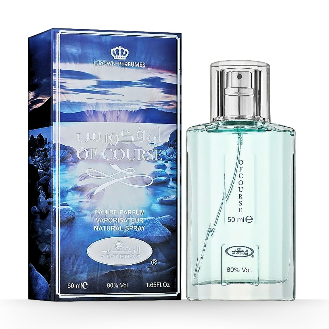 Al Rehab Of Course Eau de Parfum Spray, 1.65 Fl Oz (50 ml)