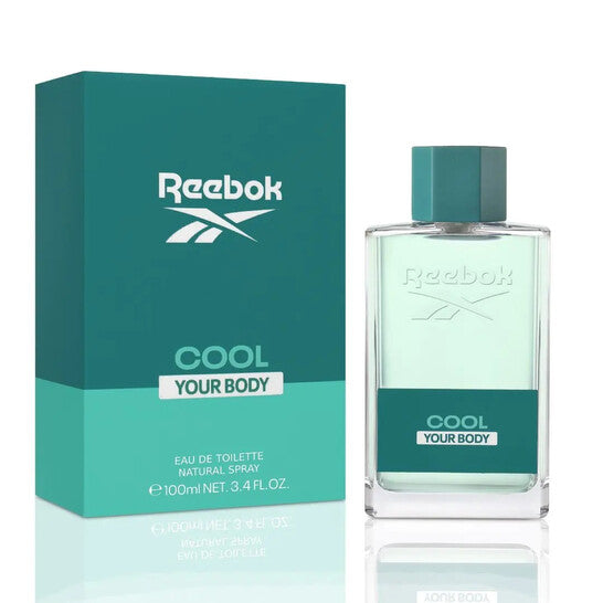 Reebok Cool Your Body Eau de Toilette Spray 1.7 Fl Oz for Men