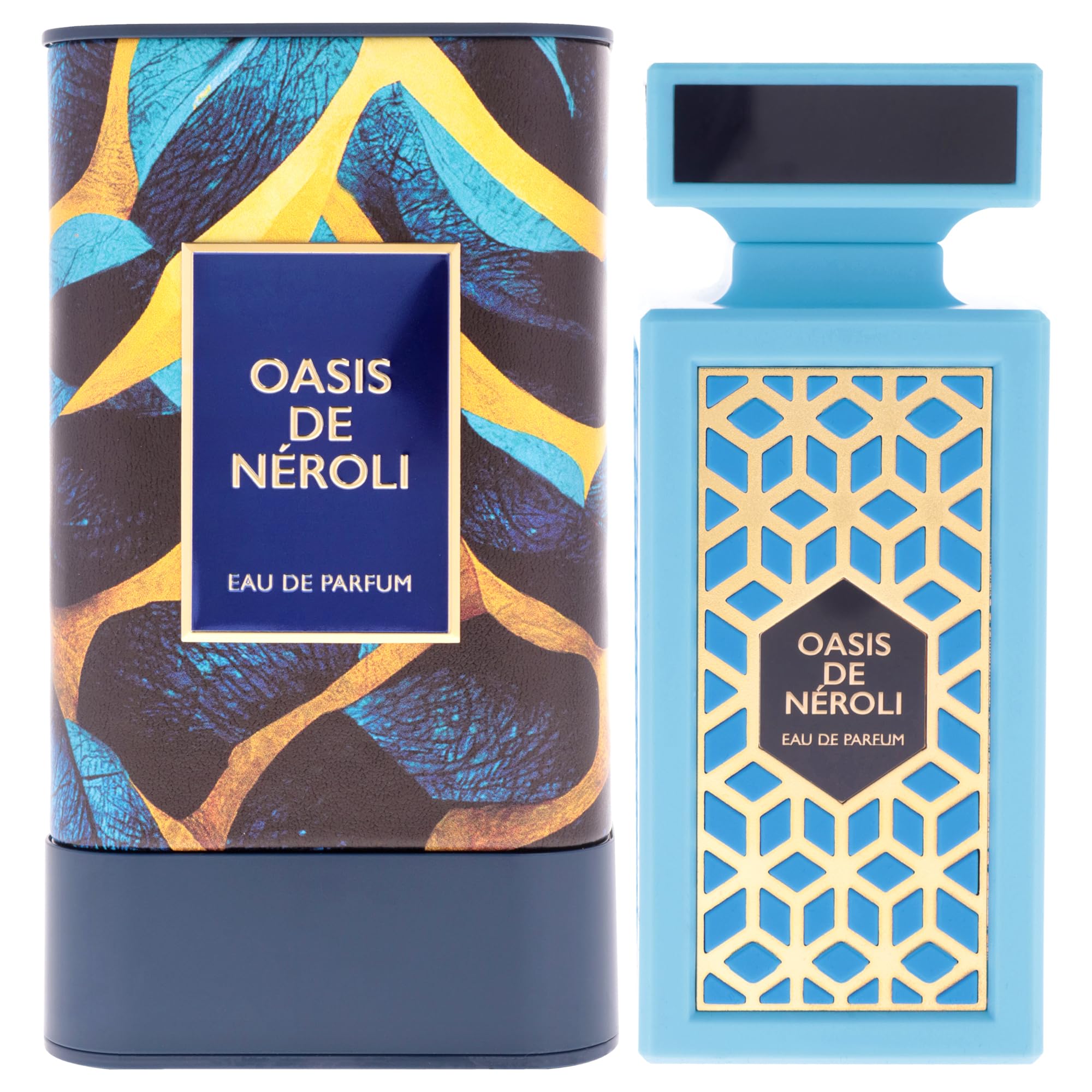 Flavia Oasis de Neroli Eau de Parfum Unisex, Fresh Citrus Floral Fragrance with Neroli Jasmine and Amber, 3.0 oz Spray