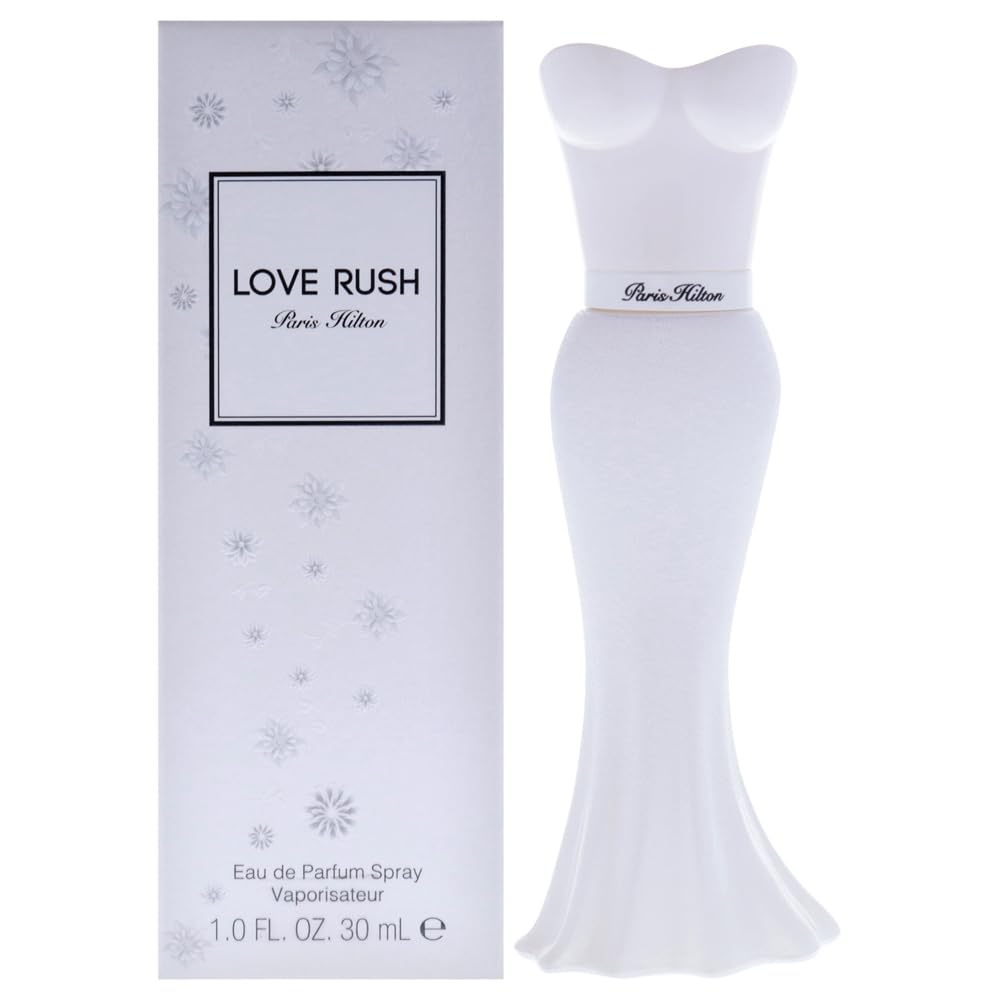 Paris Hilton Love Rush EDP for Women, Romantic Floral Fragrance 1.0 oz Spray