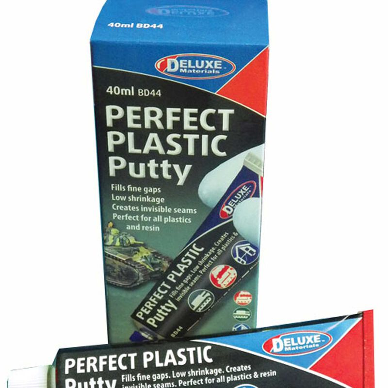 Deluxe Materials Perfect Plastic Putty, Fine Model Filler, 40ml Tube (BD44)