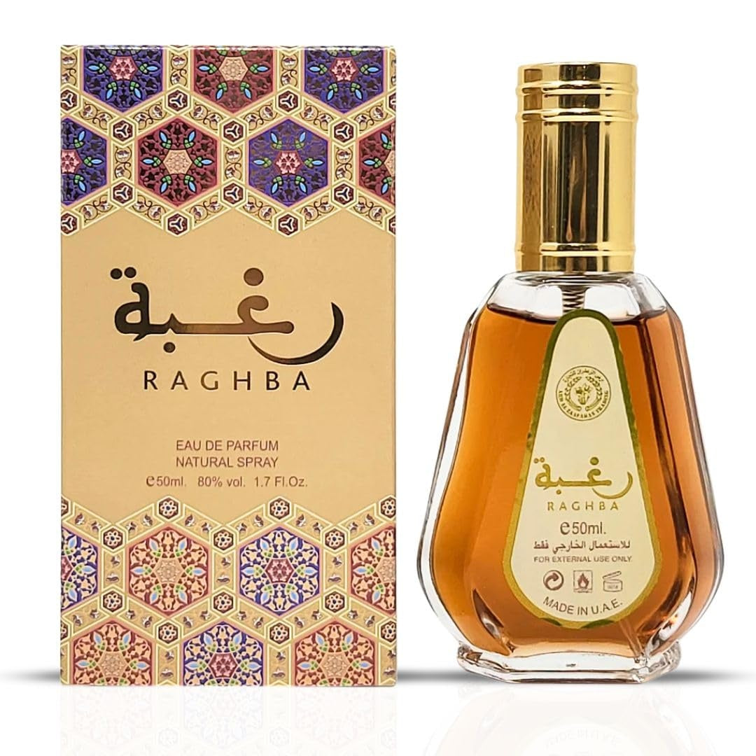 Ard Al Zaafaran Raghba Eau De Parfum Spray, 1.7 Fl Oz (50 ml)
