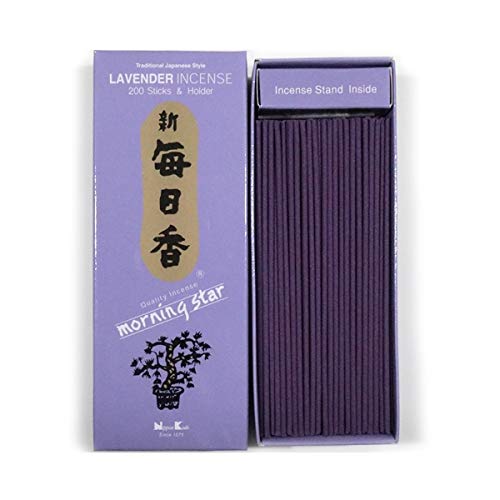 Nippon Kodo Morning Star Incense - Lavender - 200 Sticks