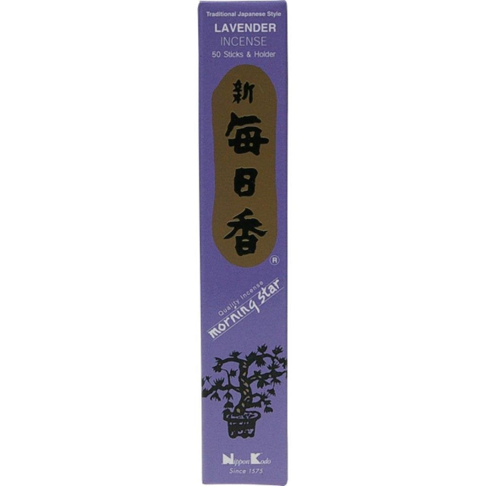 Nippon Kodo Morning Star Incense - Lavender - 50 Sticks