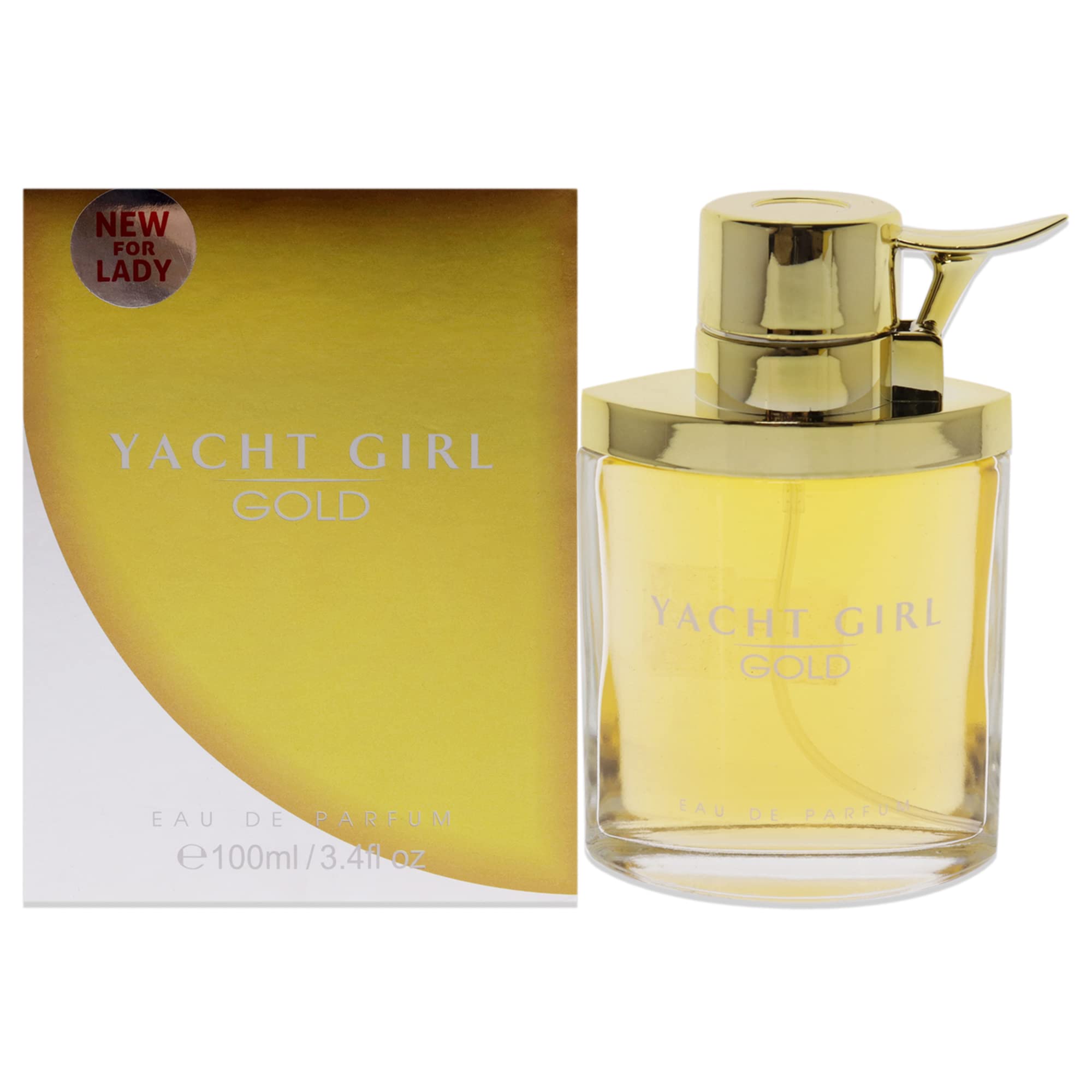 Yacht Girl Gold Eau de Parfum Women Fresh Floral Scent 3.4 oz Spray