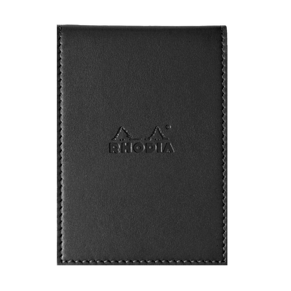 Rhodia Pad Holder with Pad 110 - 3 1/2 x 4 1/2 - Black cover