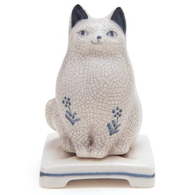 Nippon Kodo - Ceramic Incense Burner - Cat