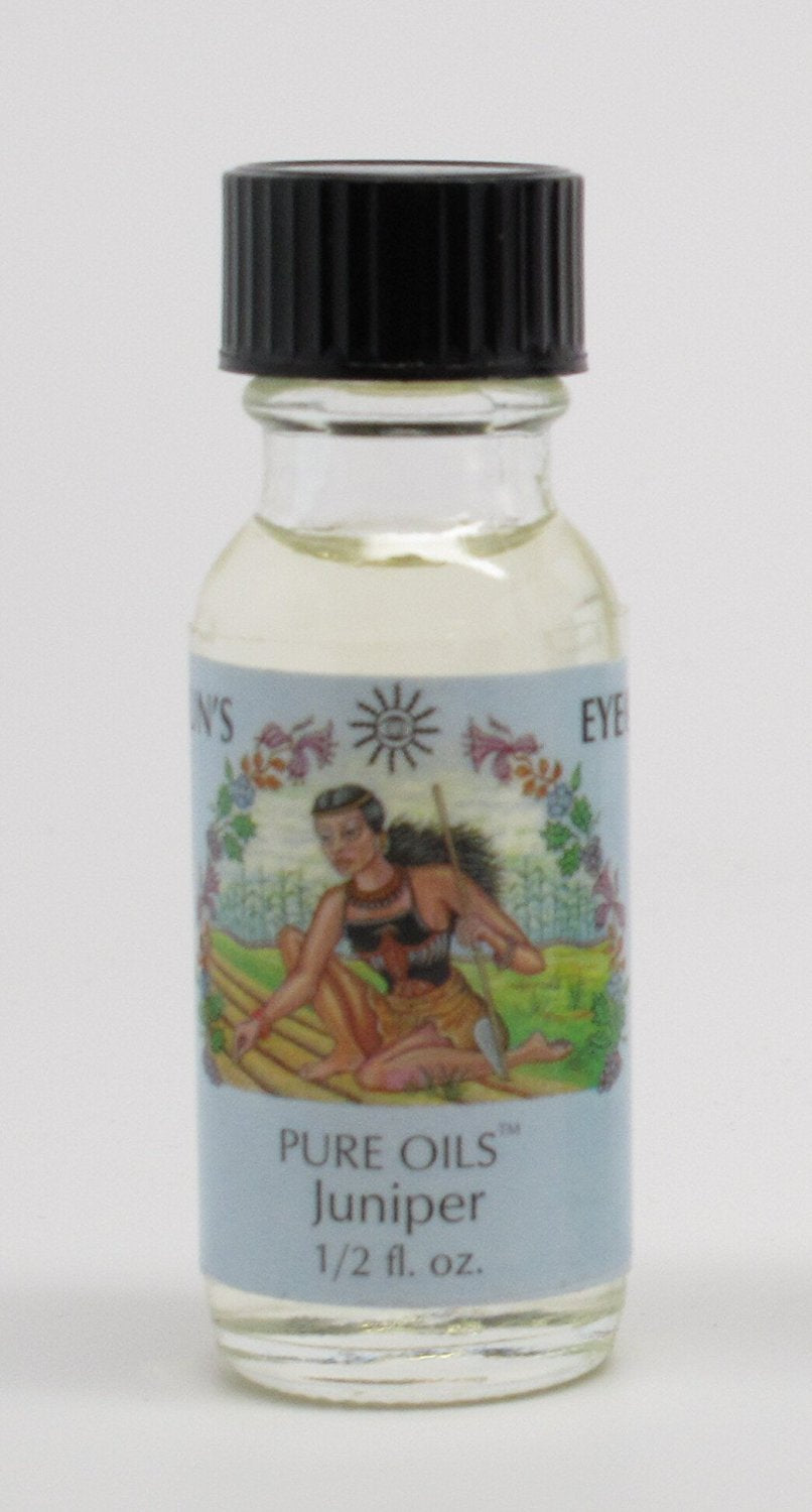 Sun's Eye Juniper Herbal Fragrance Oil - 1/2 Ounce Bottle