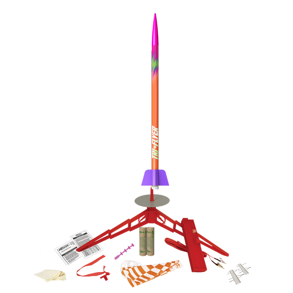 Estes Try-Flyer Starter Set  Beginner Model Rocket Launch Kit