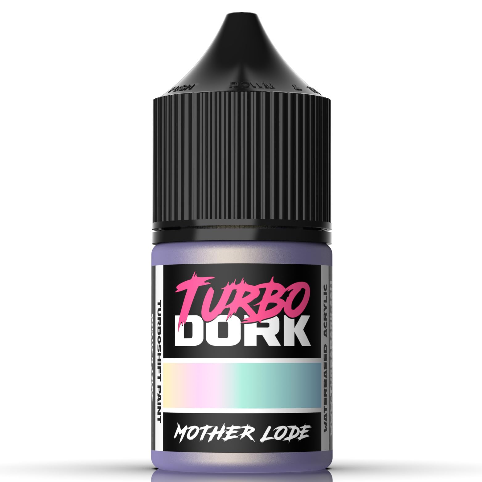 Turbo Dork Mother Lode TurboShift Acrylic Paint 22ml Bottle - Water-based Non-Toxic Metallic Color Shifting Paint
