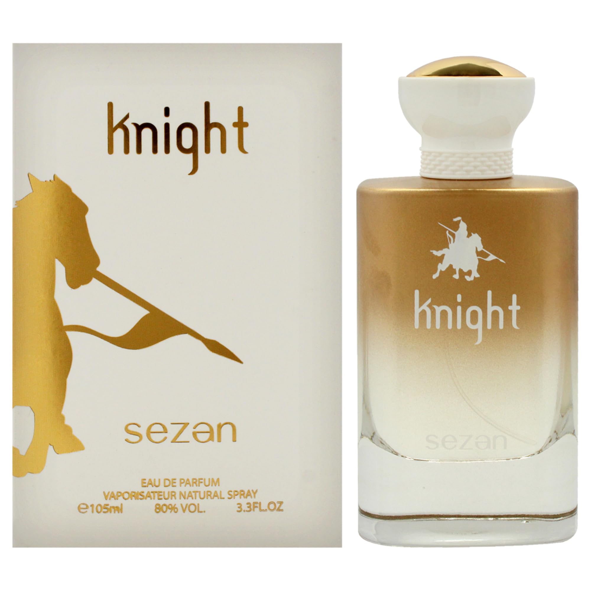 Sezan Knight Eau de Parfum Women Floral Vanilla Musk Scent 3.3 oz Spray