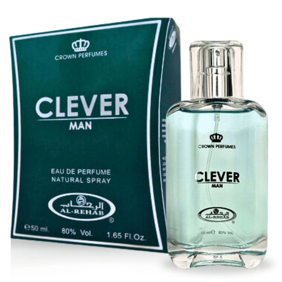 Al Rehab Clever Man Eau de Parfum Spray 50 ml (1.65 Fl Oz)