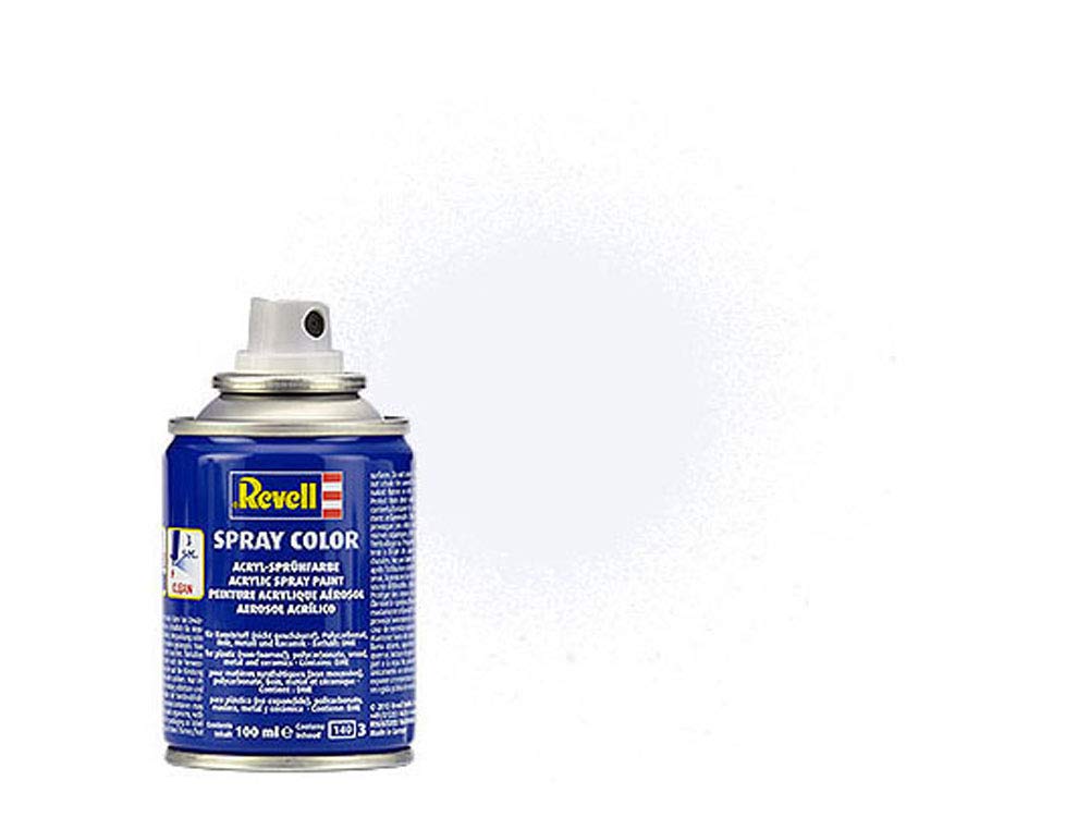 Peinture Acrylique Spray Blanc Mat Revell 100 Ml - Modélisme Et Maquettes
