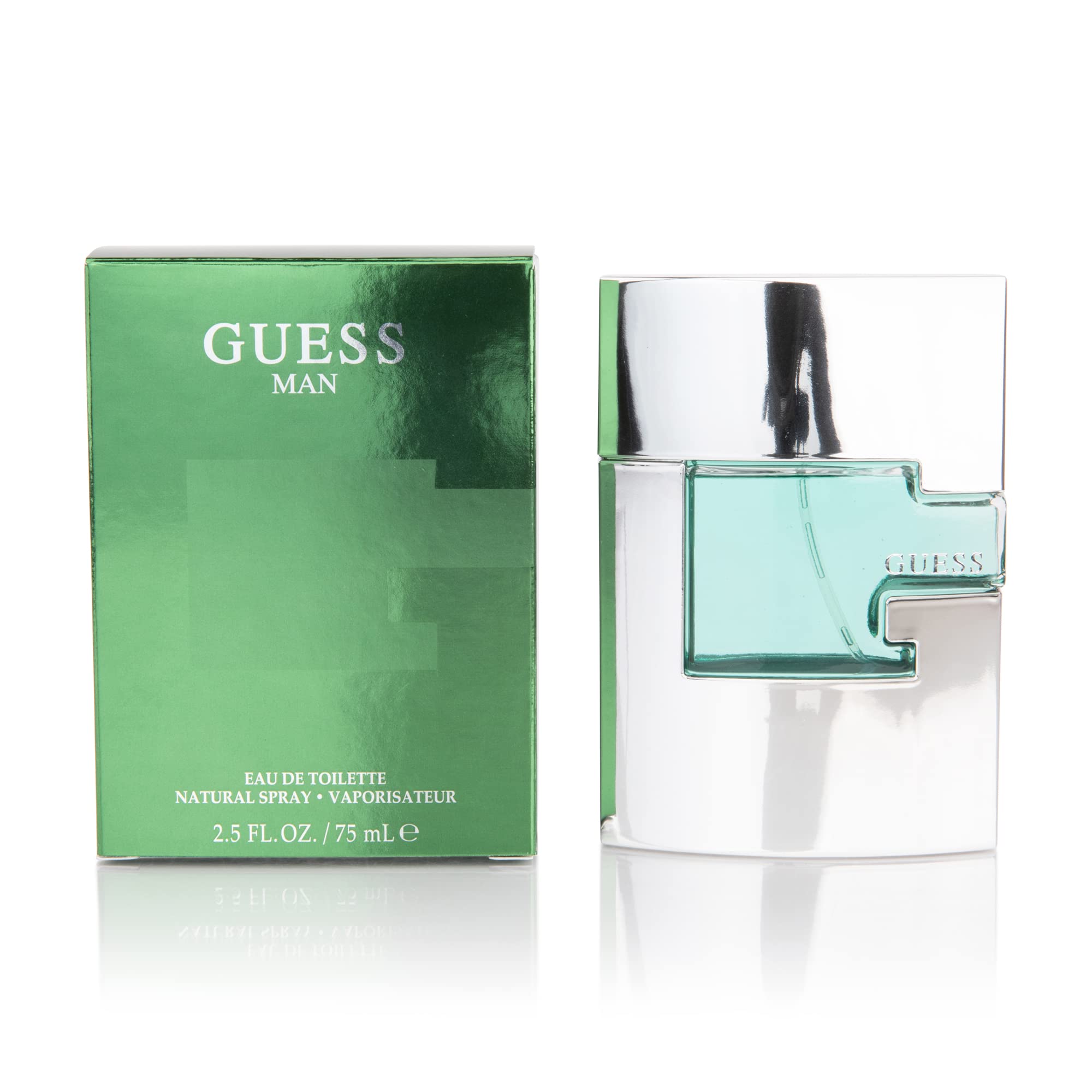 Guess Eau de Toilette Men Classic Aromatic Scent 2.5 oz Spray