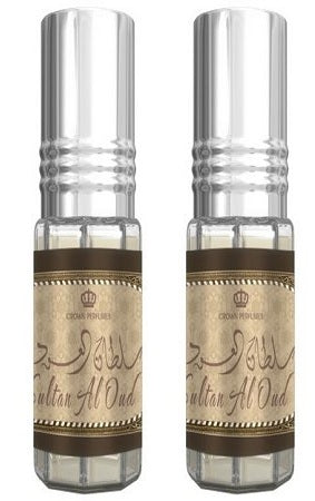 Al-Rehab Sultan Al Oud Roll On Perfume Oil 6 ml (Pack of 2)