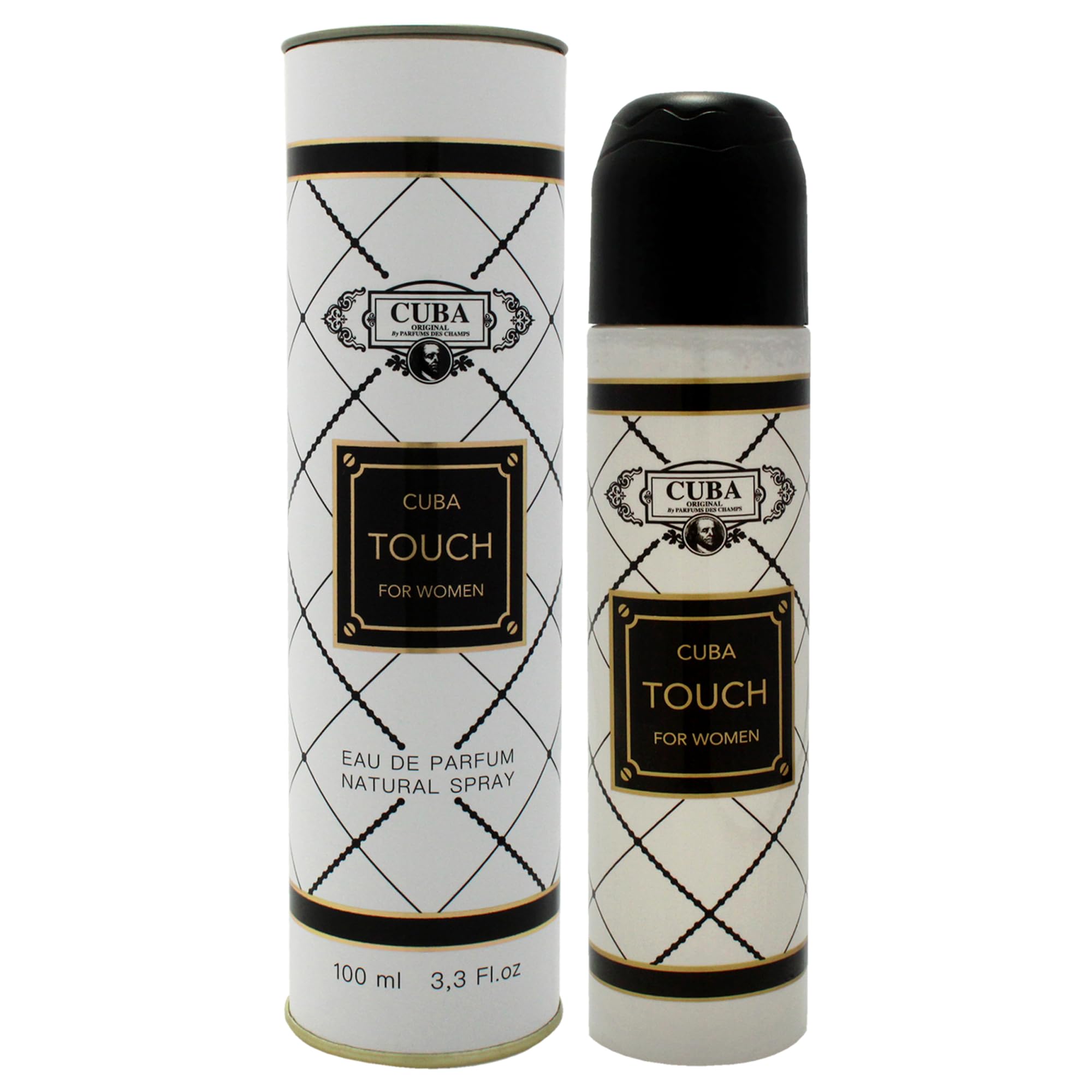 Cuba Touch Eau de Parfum Women Floral Woody Musk Scent 3.3 oz Spray
