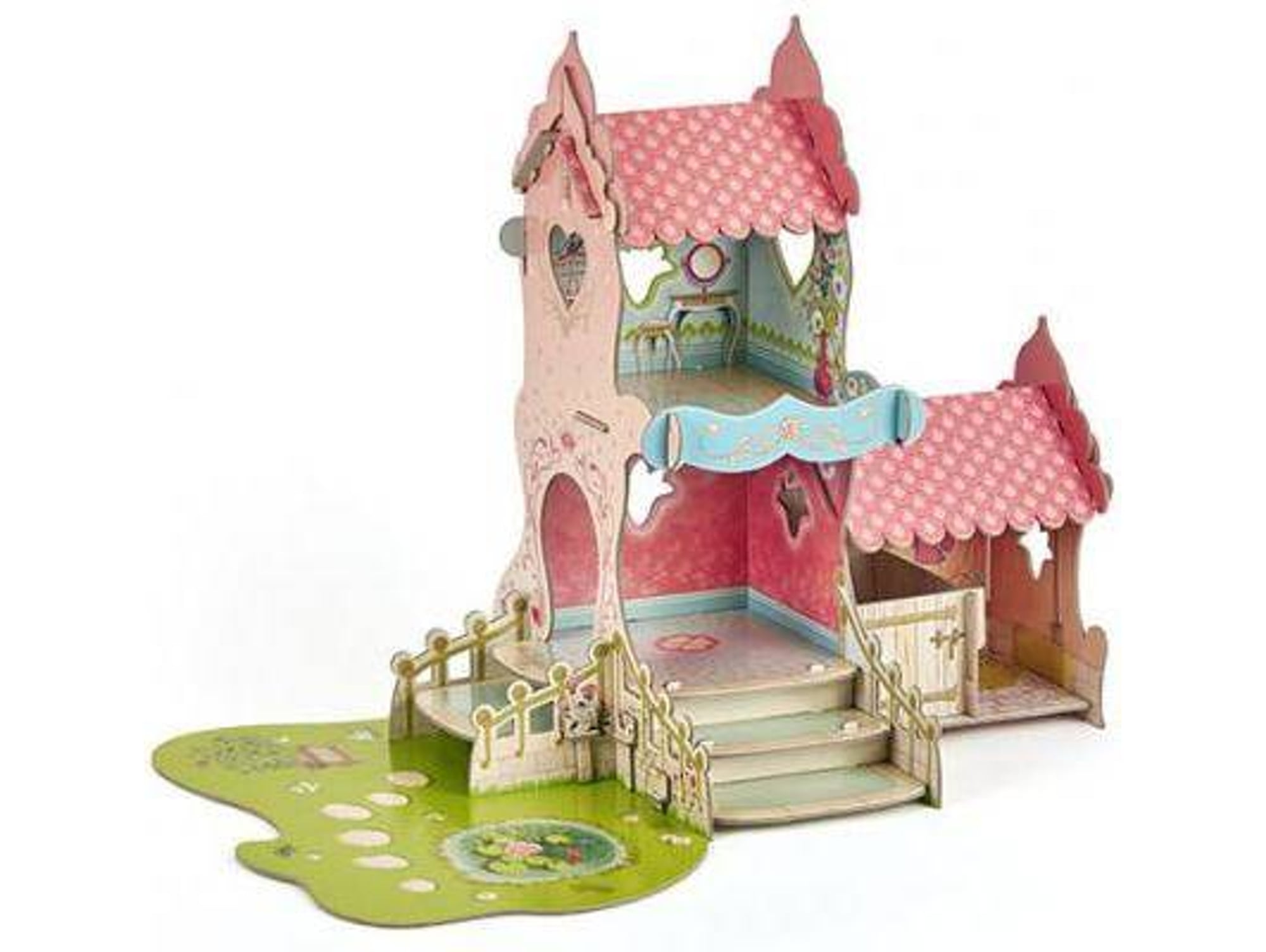 Papo Princess Castle Hand Painted Figurine - Heirloom Quality Collectible (60151)
