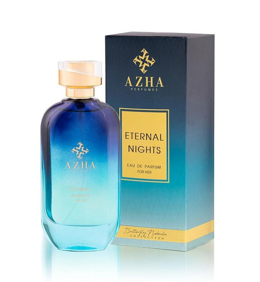 Azha Eternal Nights Eau de Parfum Women Fruity Floral Amber Scent 3.3 oz Spray