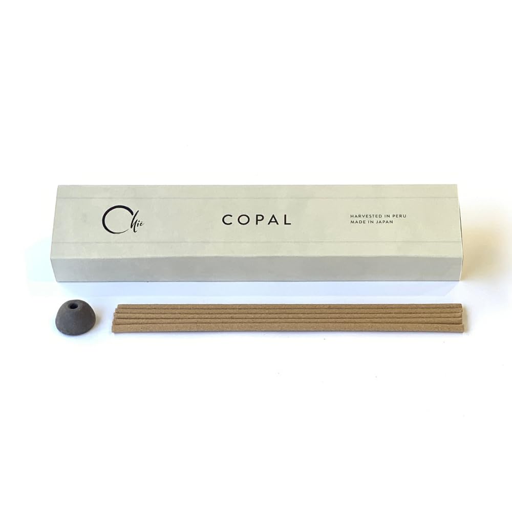 Nippon Kodo Chie Copal (30 Sticks with Holder), Japanese Quality Incense, Since 1575