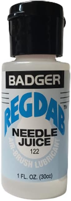 Badger REGDAB Needle Juice Airbrush Lubricant 1 Fl Oz (30cc)