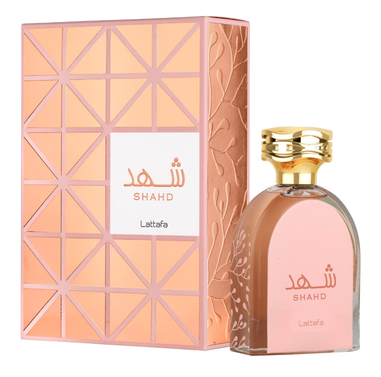 Lattafa Shahd Eau de Parfum Spray for Unisex, 3.4 Fl Oz (100 ml)