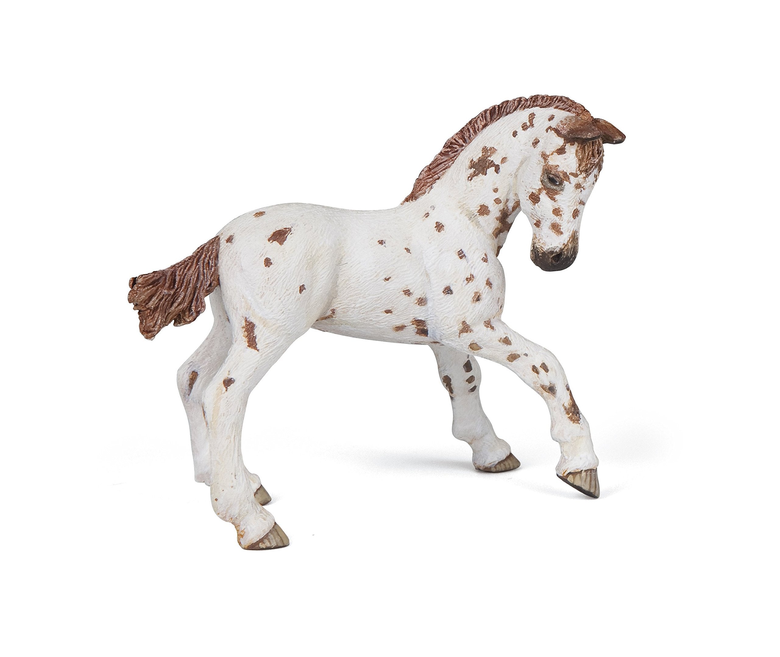 Papo Brown Appaloosa Foal Figure, Multicolor, oner Size