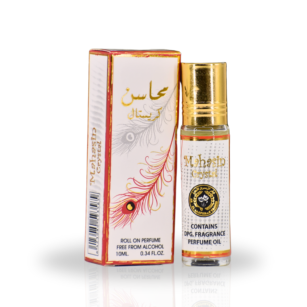 Ard Al Zaafaran Mahasin Crystal Roll On Perfume Oil 10 ml