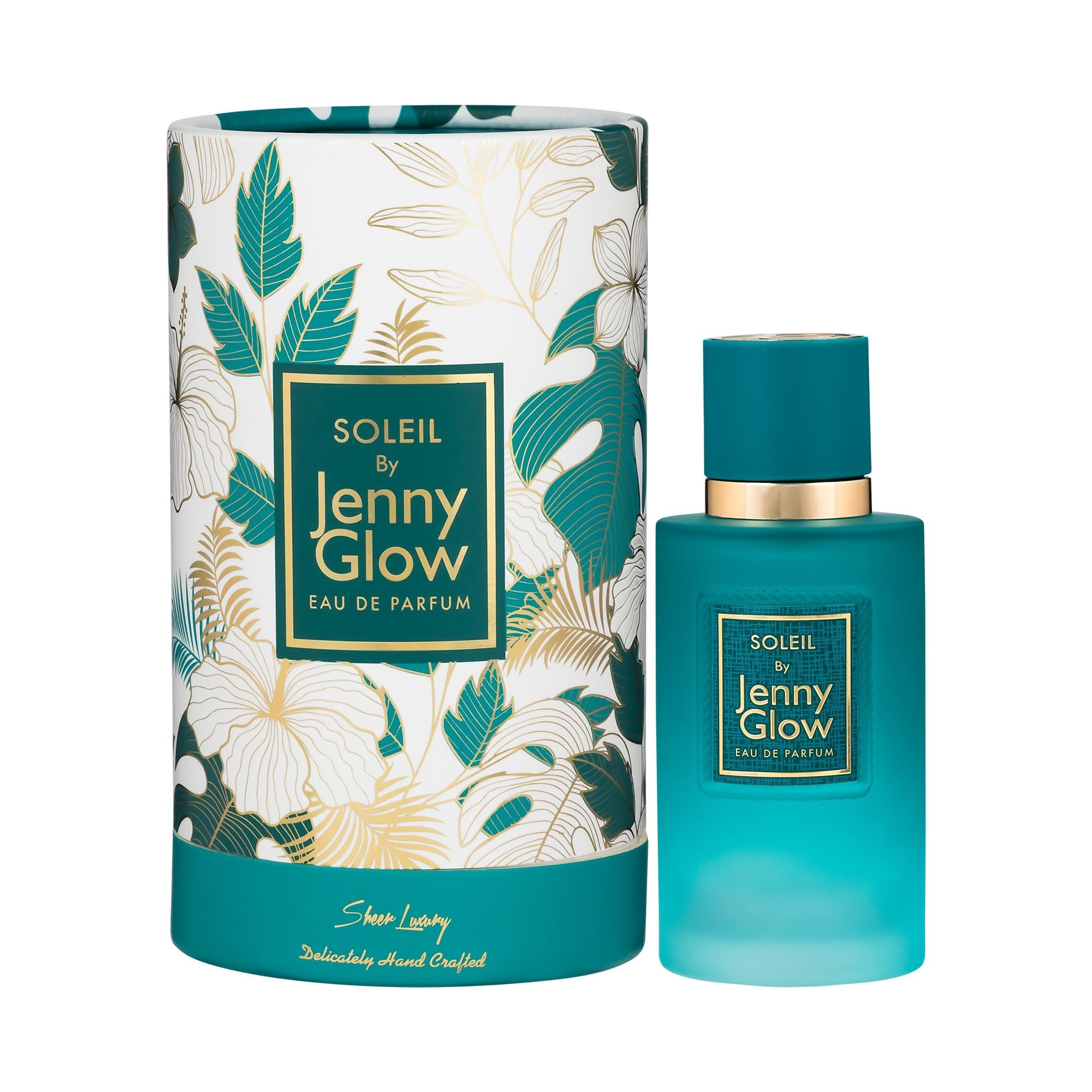 Jenny Glow Soleil Eau de Parfum Unisex, Fresh Spicy Energizing Fragrance for Daily Wear, 2.7 oz Spray