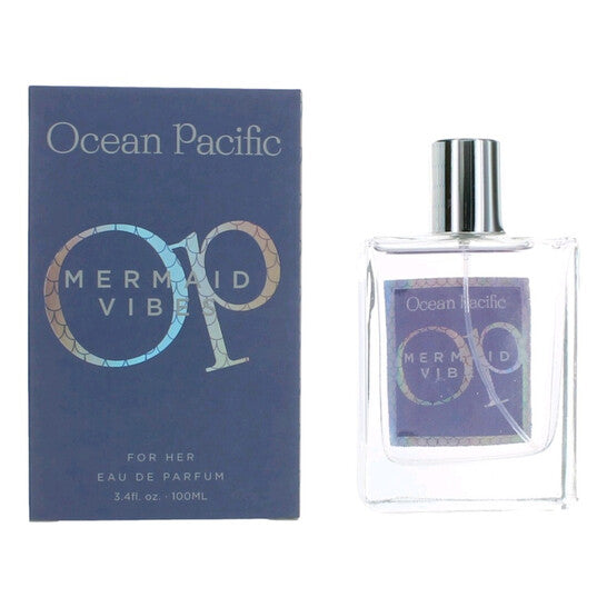 Ocean Pacific Mermaid Vibes for Her Eau De Parfum Spray, 3.4 Fl Oz